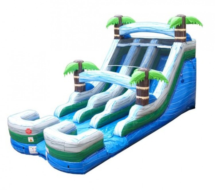 15' Tropical Wave Water Slide