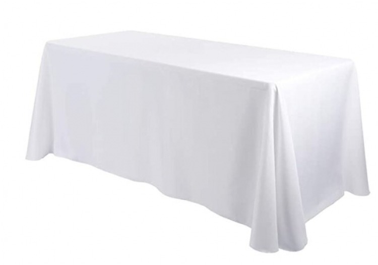 Rectangular Polyester Tablecloth - 90x132