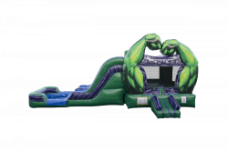 The Hulk Smash Combo with Dual Lane Slide