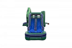 hulk smash inflatable combo2 1701107629 big 1761337718 The Hulk Smash Combo with Dual Lane Slide