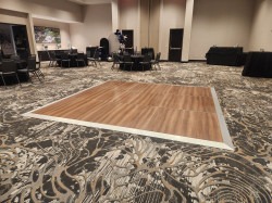 Dance Floor - Walnut Wood Grain